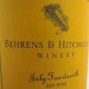 1995 Behrens And Hitchcock Napa Valley Zinfandel