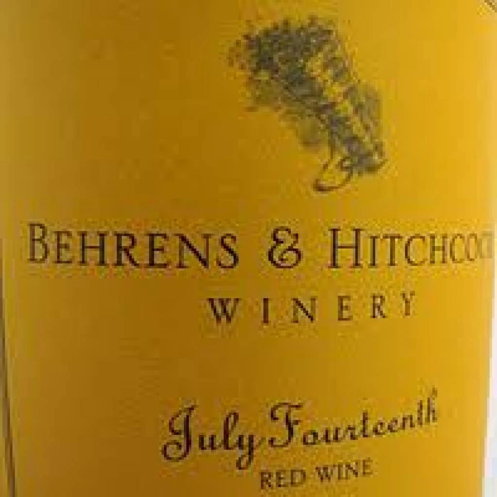 1995 Behrens And Hitchcock Napa Valley Zinfandel 3 1995 Behrens And Hitchcock Napa Valley Zinfandel