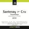 2010 Janots Bos Santenay 1er Cru Passe Temps