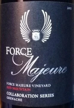 2012 Force Majeure Grenache