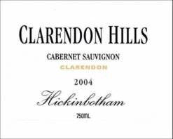 Clarendon Hills 1998 Clarendon Hills Cabernet Sauvignon Hickinbotham