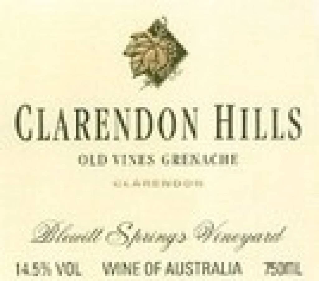 Clarendon Hills 2001 Clarendon Hills Grenache Blewitt Springs 3 Clarendon Hills 2001 Clarendon Hills Grenache Blewitt Springs