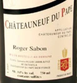 Domaine Roger Sabon 2000 Domaine Roger Sabon Chateauneuf-du-Pape CuvÃ©e RÃ©servÃ©e