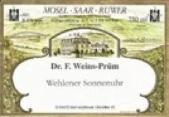 Dr. F. Weins-Prum 2002 Dr. F. Weins-Prüm Wehlener Sonnenuhr Riesling Eiswein 12