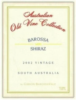 Gibson Wines 2004 Gibson's Shiraz Old Vine Collection
