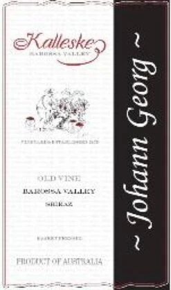 Kalleske 2008 Kalleske Shiraz Johann Georg